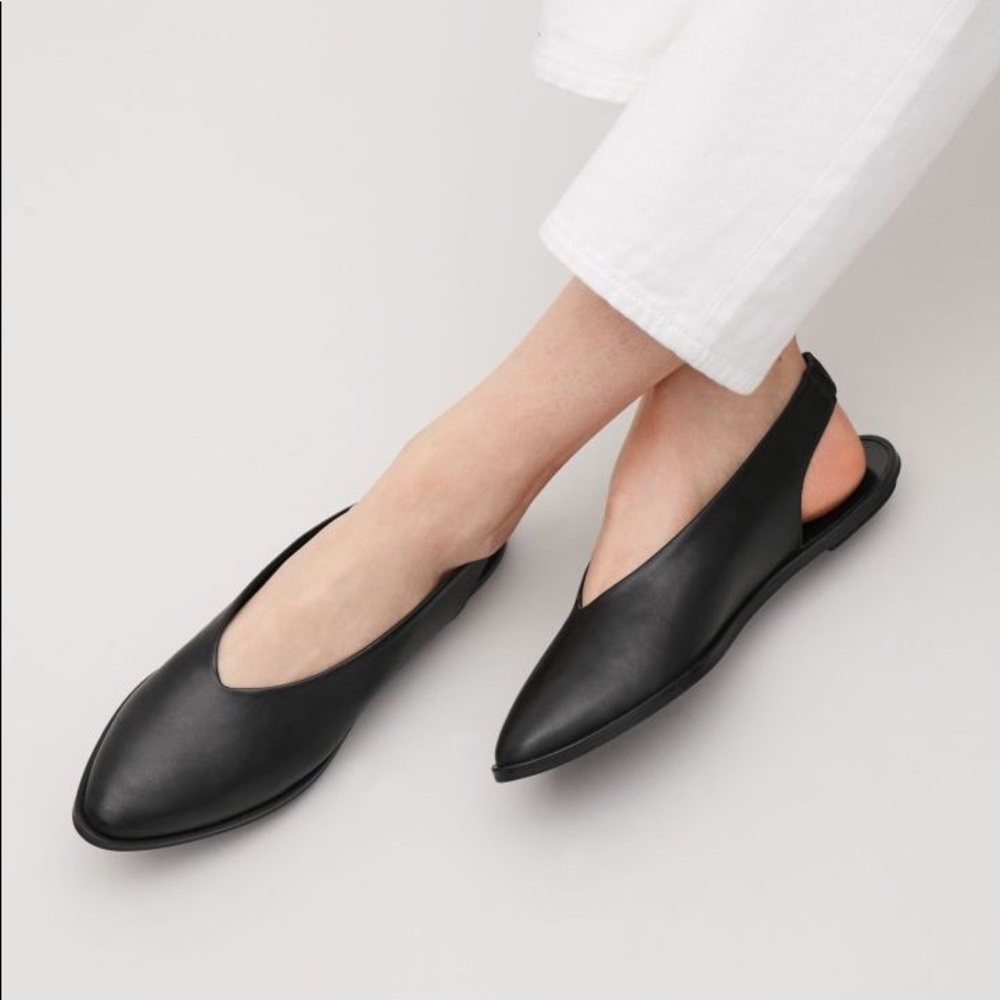 COS Minimalist Slingback Flats